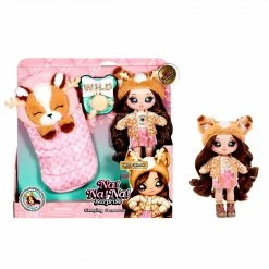 Na Na Na Surprise Camping Doll Myra Woods - Deer-Inspired 7.5