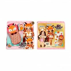 Na Na Na Surprise Camping Dolls Sierra Foxtail - Fox-Inspired 7.5