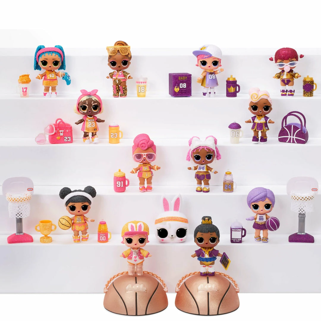 L.O.L. Surprise! Official Store LOL Surprise All-Star B.B.s Sports Sparkly Basketball Series With 8 Surprises Collectible Dolls 7 L.O.L. Surprise! Official Store LOL Surprise All-Star B.B.s Sports Sparkly Basketball Series With 8 Surprises Collectible Dolls