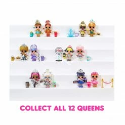 L.O.L. Surprise! Official Store LOL Surprise Tot Queens Dolls With 9 Surprises Collectible Dolls