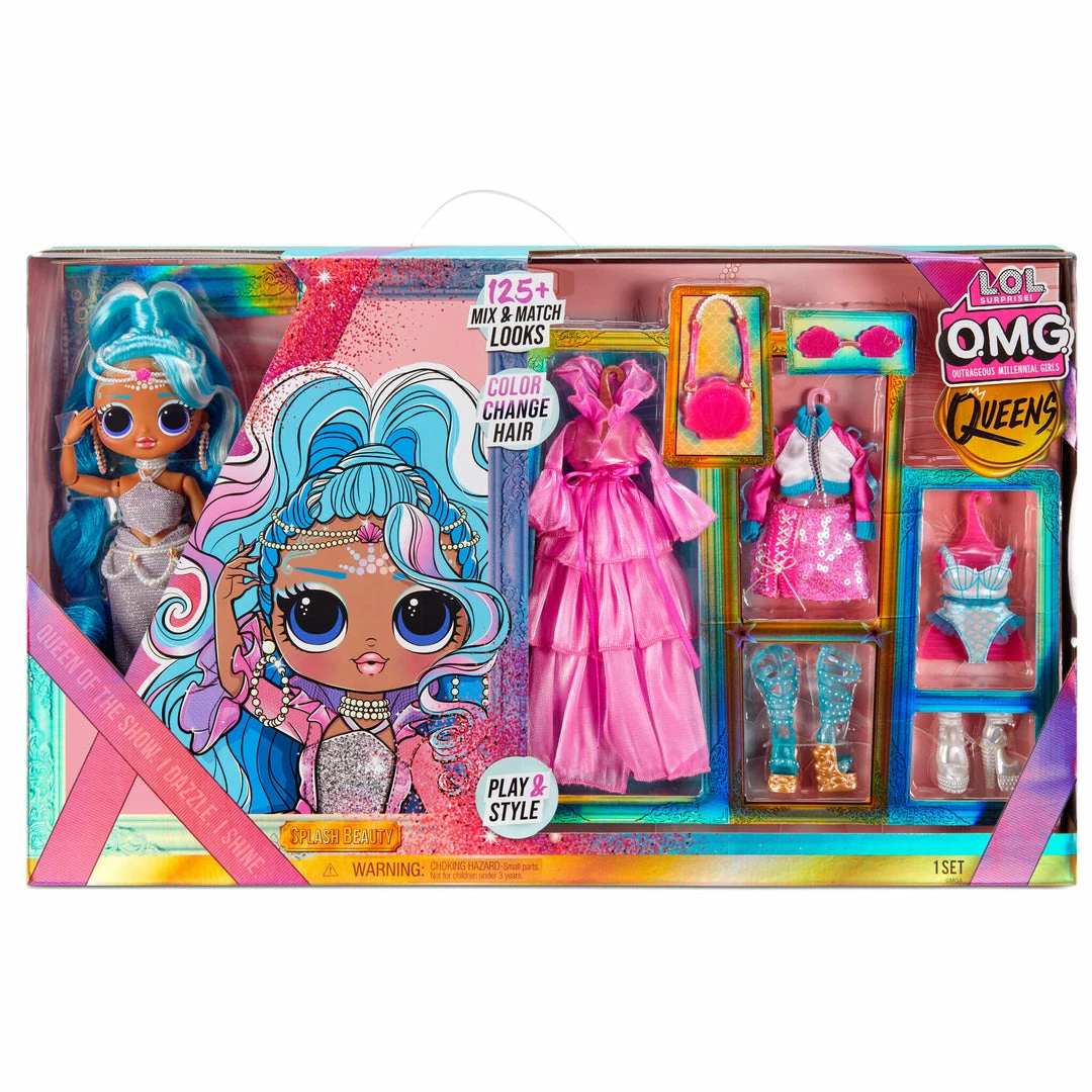 L.O.L. Surprise! Official Store LOL Surprise OMG Queens Splash Beauty Fashion Doll With 125+ Mix And Match Fashion Looks Sale 8 L.O.L. Surprise! Official Store LOL Surprise OMG Queens Splash Beauty Fashion Doll With 125+ Mix And Match Fashion Looks Sale
