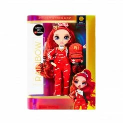 Rainbow High Junior High Fashion Ruby Anderson- 9-inch RED Fashion Doll With Accessories