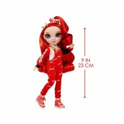 Rainbow High Junior High Fashion Ruby Anderson- 9-inch RED Fashion Doll With Accessories
