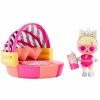 L.O.L. Surprise! Official Store LOL Surprise OMG House Of Surprises Daybed Playset With Suite Princess With 8 Surprises