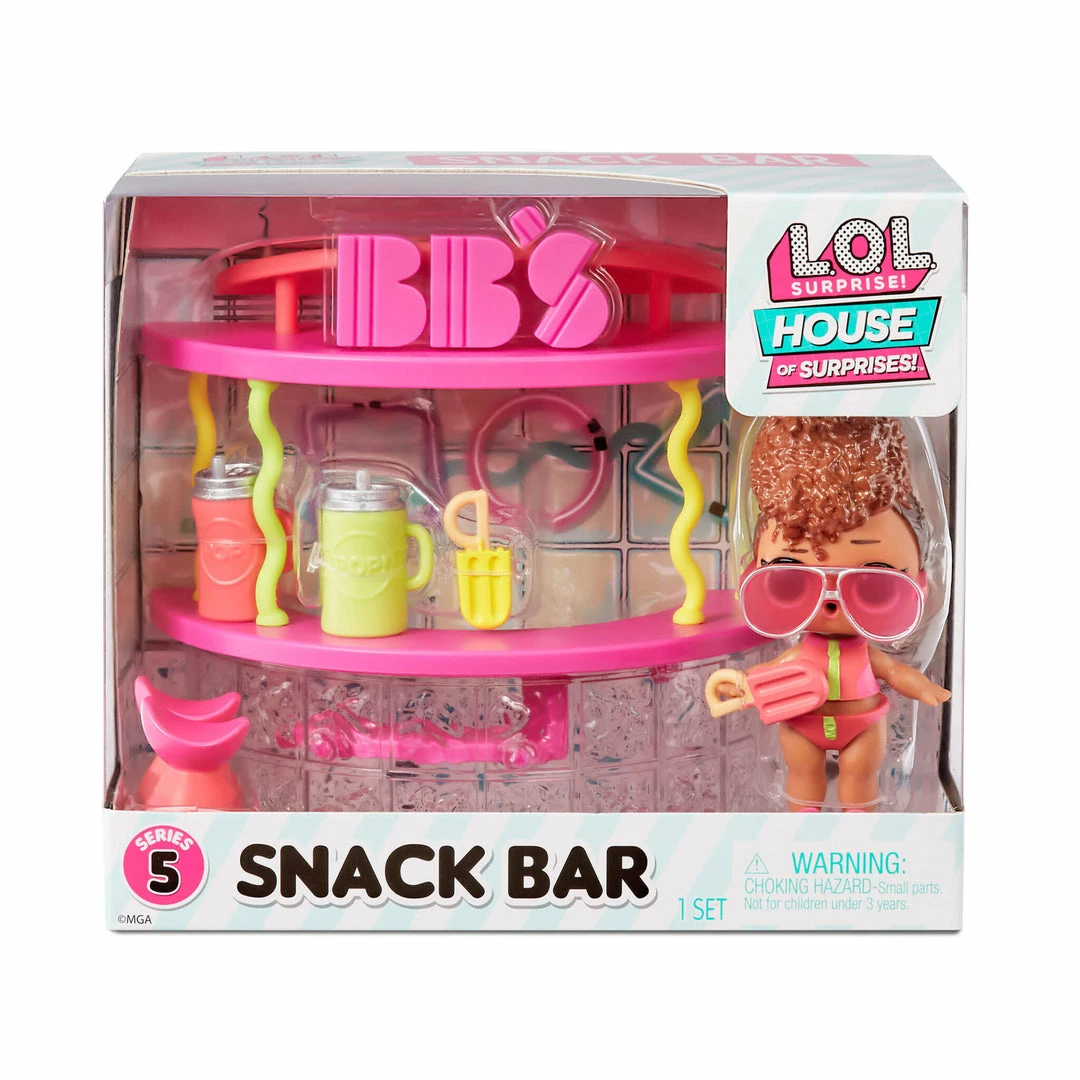 L.O.L. Surprise! Official Store LOL Surprise OMG House Of Surprises Snack Bar Playset With Rip Tide With 8 Surprises 7 L.O.L. Surprise! Official Store LOL Surprise OMG House Of Surprises Snack Bar Playset With Rip Tide With 8 Surprises