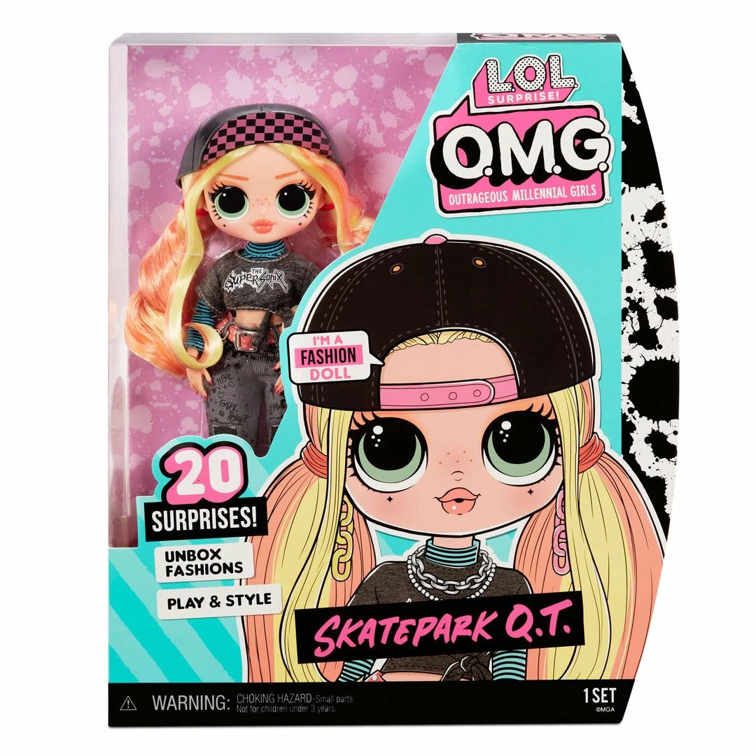 L.O.L. Surprise! Official Store New Releases LOL Surprise OMG Skatepark Q.T. Fashion Doll With 20 Surprises 10 L.O.L. Surprise! Official Store New Releases LOL Surprise OMG Skatepark Q.T. Fashion Doll With 20 Surprises