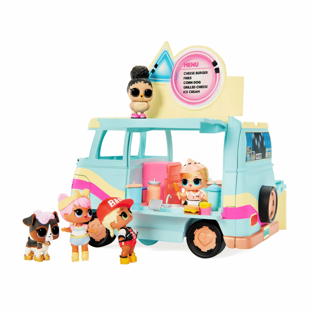 L.O.L. Surprise! Official Store LOL Surprise 5-N-1 Grill & Groove Camper, Fully Furnished Playset With Multiple Surprises 8 L.O.L. Surprise! Official Store LOL Surprise 5-N-1 Grill & Groove Camper, Fully Furnished Playset With Multiple Surprises
