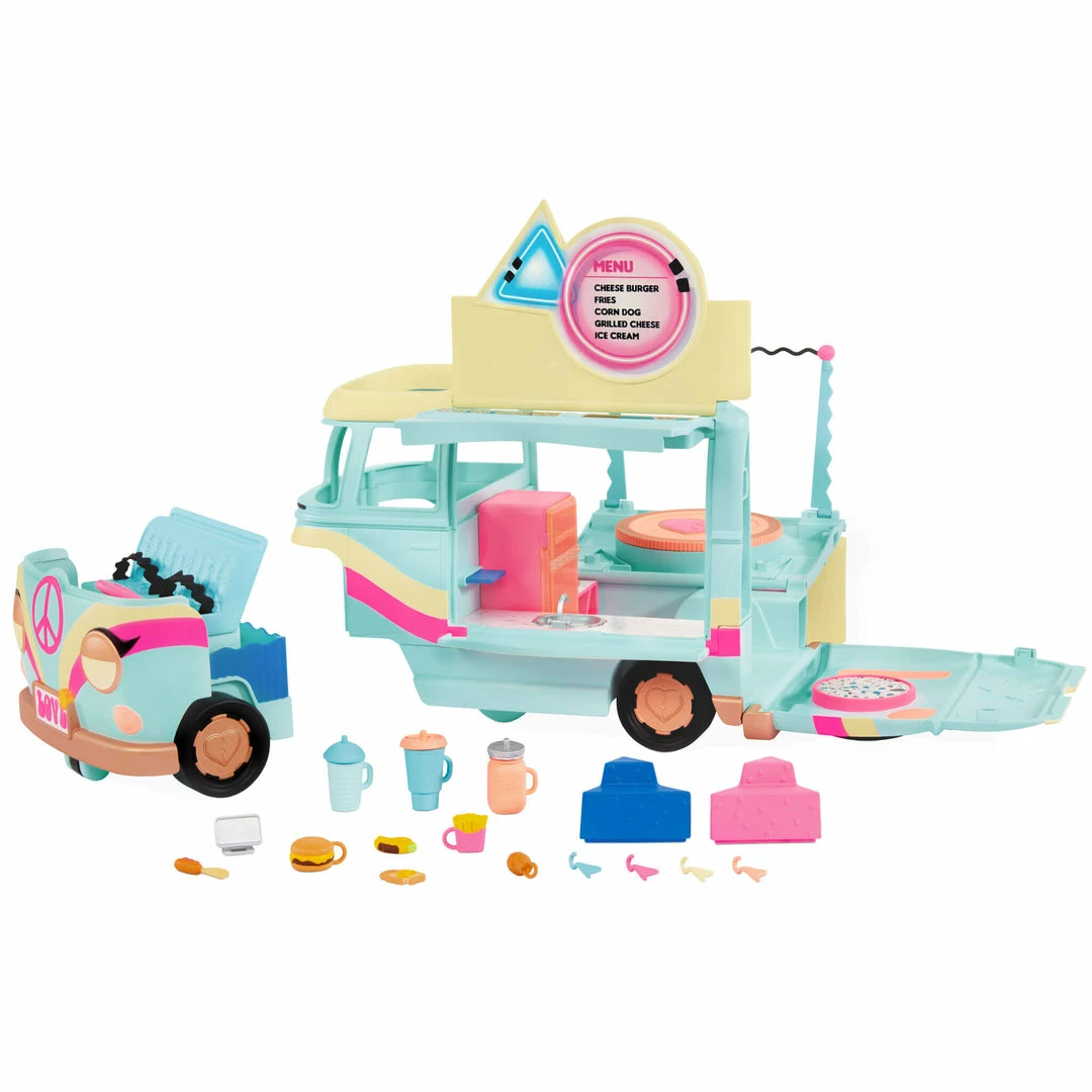 L.O.L. Surprise! Official Store LOL Surprise 5-N-1 Grill & Groove Camper, Fully Furnished Playset With Multiple Surprises 10 L.O.L. Surprise! Official Store LOL Surprise 5-N-1 Grill & Groove Camper, Fully Furnished Playset With Multiple Surprises