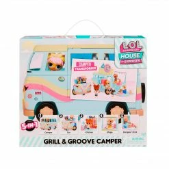 L.O.L. Surprise! Official Store LOL Surprise 5-N-1 Grill & Groove Camper, Fully Furnished Playset With Multiple Surprises 25 L.O.L. Surprise! Official Store LOL Surprise 5-N-1 Grill & Groove Camper, Fully Furnished Playset With Multiple Surprises
