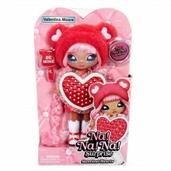 Na Na Na Surprise Valentina Moore - Red Teddy Bear-Inspired 7.5