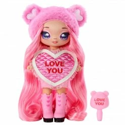 Na Na Na Surprise Gisele Goodheart - Pink Teddy Bear-Inspired 7.5" Fashion Doll