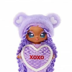 Na Na Na Surprise Eva Evermore - Lavender Teddy Bear-Inspired 7.5" Fashion Doll