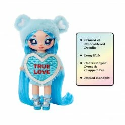 Na Na Na Surprise Lily Sarang - Blue Teddy Bear-Inspired 7.5