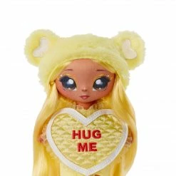 Na Na Na Surprise Maria Buttercup - Yellow Teddy Bear-Inpired 7.5" Fashion Doll