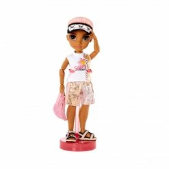 Rainbow High Pacific Coast Finn Rosado- Rose Gold Boy Doll With Pool Accessories Playset