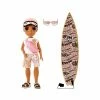 Rainbow High Pacific Coast Finn Rosado- Rose Gold Boy Doll With Pool Accessories Playset