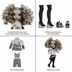 Rainbow High Shadow High Series 1 Nicole Steel