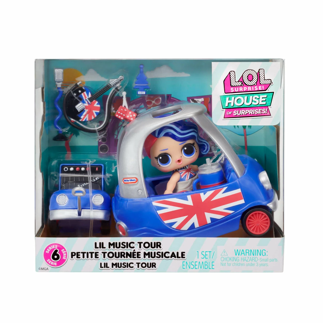 L.O.L. Surprise! Official Store LOL Surprise Lil Music Tour Playset With Cheeky Babe Collectible Doll And 8 Surprises 8 L.O.L. Surprise! Official Store LOL Surprise Lil Music Tour Playset With Cheeky Babe Collectible Doll And 8 Surprises