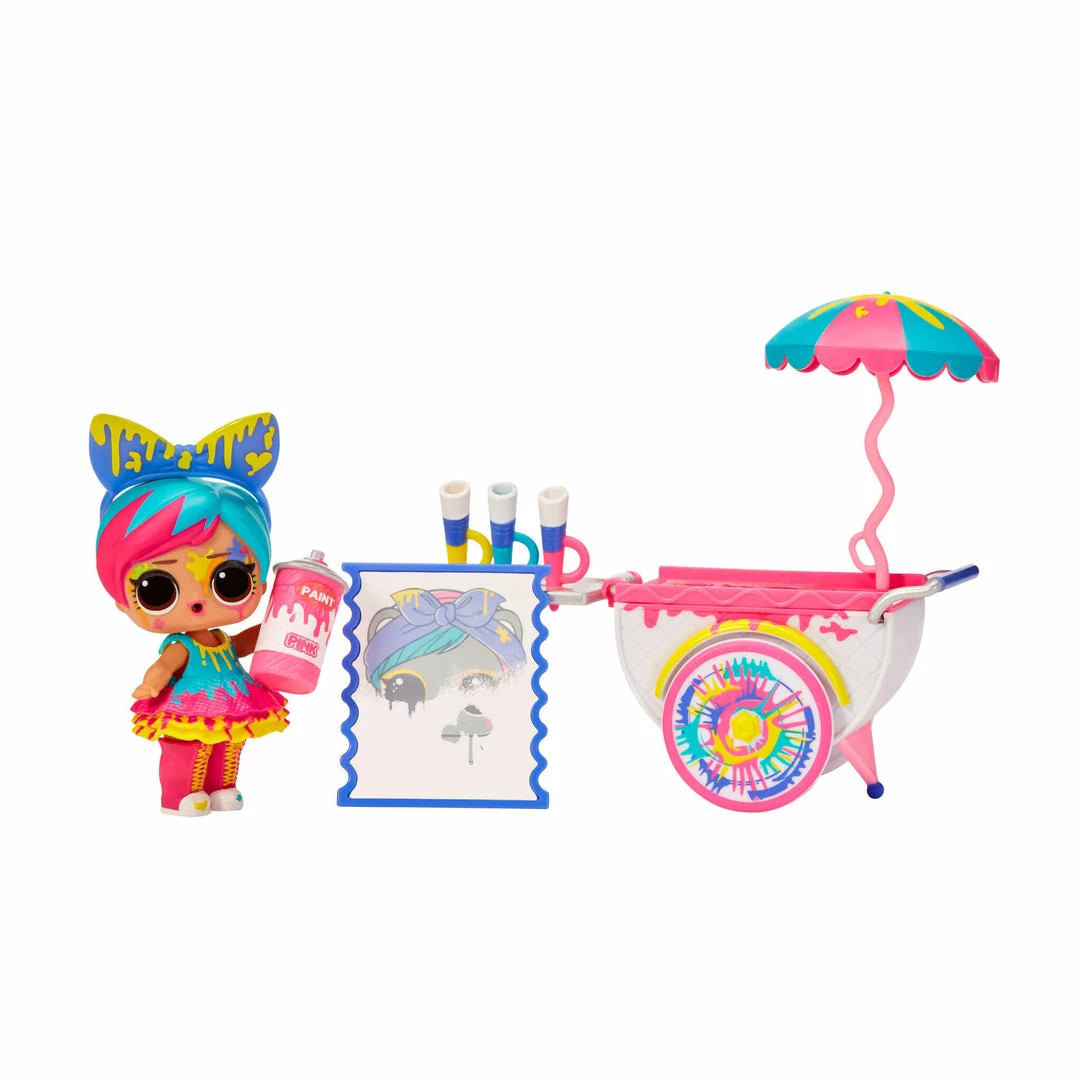 L.O.L. Surprise! Official Store New Releases LOL Surprise OMG Art Cart Playset With Splatters Collectible Doll And 8 Surprises 5 L.O.L. Surprise! Official Store New Releases LOL Surprise OMG Art Cart Playset With Splatters Collectible Doll And 8 Surprises