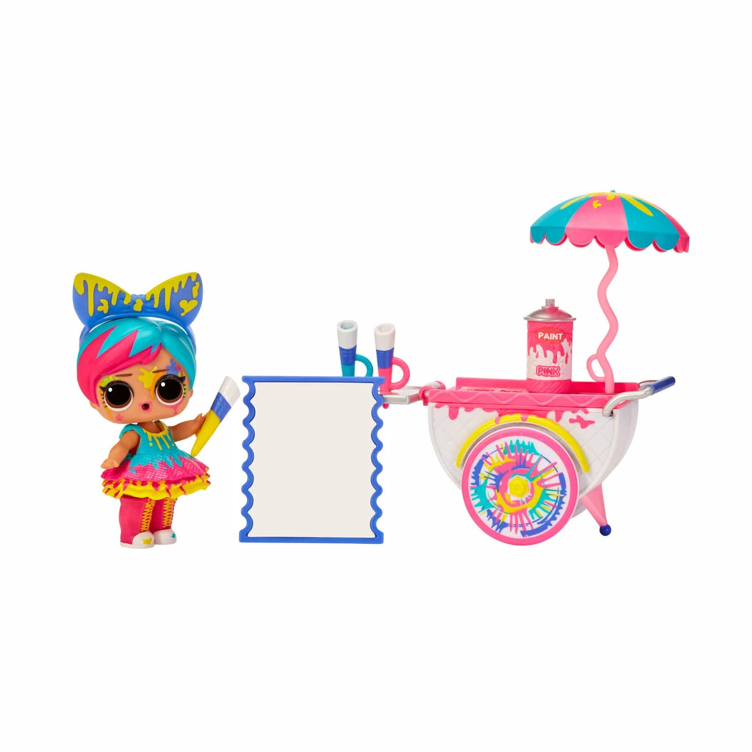 L.O.L. Surprise! Official Store New Releases LOL Surprise OMG Art Cart Playset With Splatters Collectible Doll And 8 Surprises 3 L.O.L. Surprise! Official Store New Releases LOL Surprise OMG Art Cart Playset With Splatters Collectible Doll And 8 Surprises