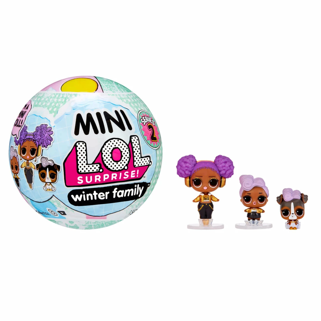 L.O.L. Surprise! Official Store Mini LOL Surprise Winter Family Collection, Series 2, With 8+ Surprises New Releases 3 L.O.L. Surprise! Official Store Mini LOL Surprise Winter Family Collection, Series 2, With 8+ Surprises New Releases