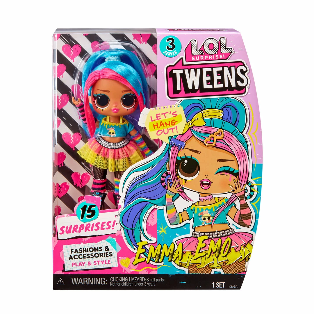 L.O.L. Surprise! Official Store LOL Surprise Tween Series 3 Fashion Doll Emma Emo With 15 Surprises 9 L.O.L. Surprise! Official Store LOL Surprise Tween Series 3 Fashion Doll Emma Emo With 15 Surprises
