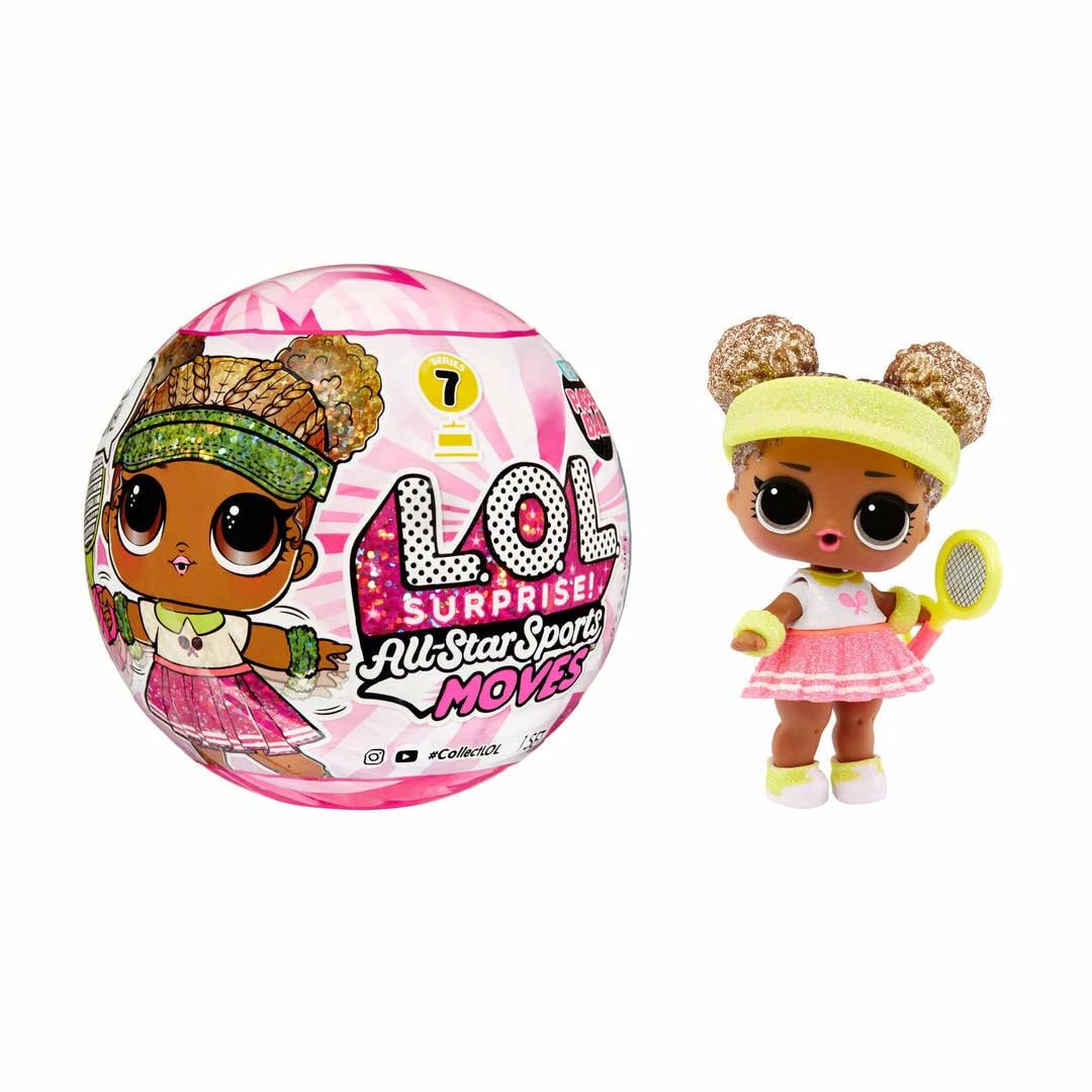 L.O.L. Surprise! Official Store LOL Surprise All-Star Sports Moves Series 7, Unbox 8 Surprises, Including A Movement Feature 3 L.O.L. Surprise! Official Store LOL Surprise All-Star Sports Moves Series 7, Unbox 8 Surprises, Including A Movement Feature