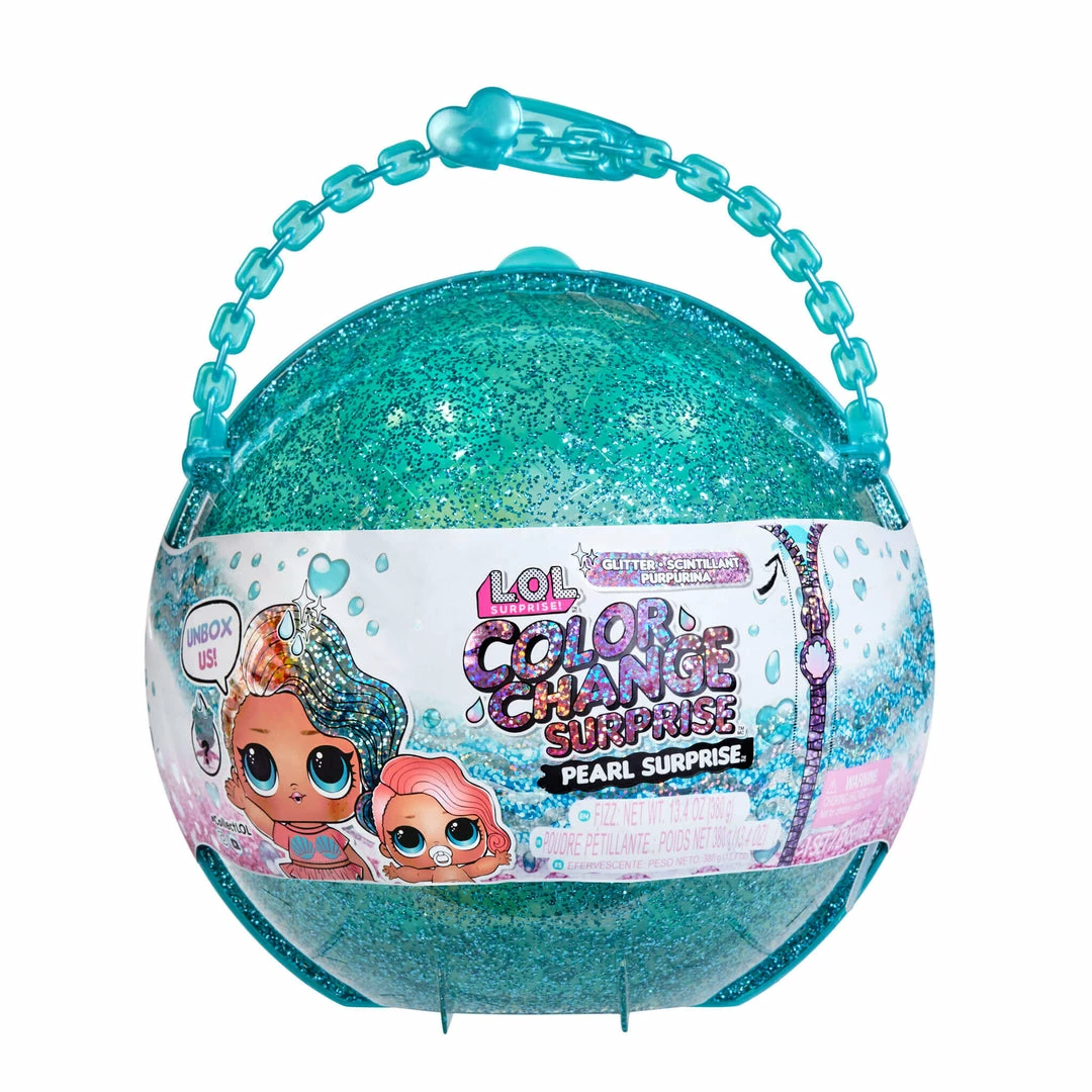 L.O.L. Surprise! Official Store New Releases LOL Surprise Glitter Color Change Pearl Surprise Interactive Playset - Turquoise 3 L.O.L. Surprise! Official Store New Releases LOL Surprise Glitter Color Change Pearl Surprise Interactive Playset - Turquoise
