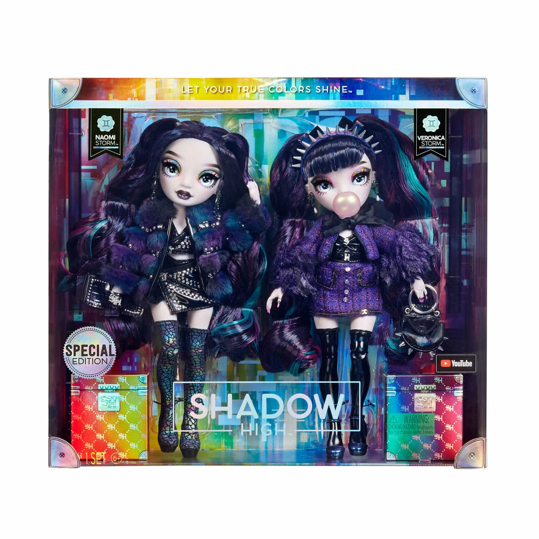 Rainbow High Shadow High Special Edition Twins- 2-Pack Fashion Dolls 9 Rainbow High Shadow High Special Edition Twins- 2-Pack Fashion Dolls