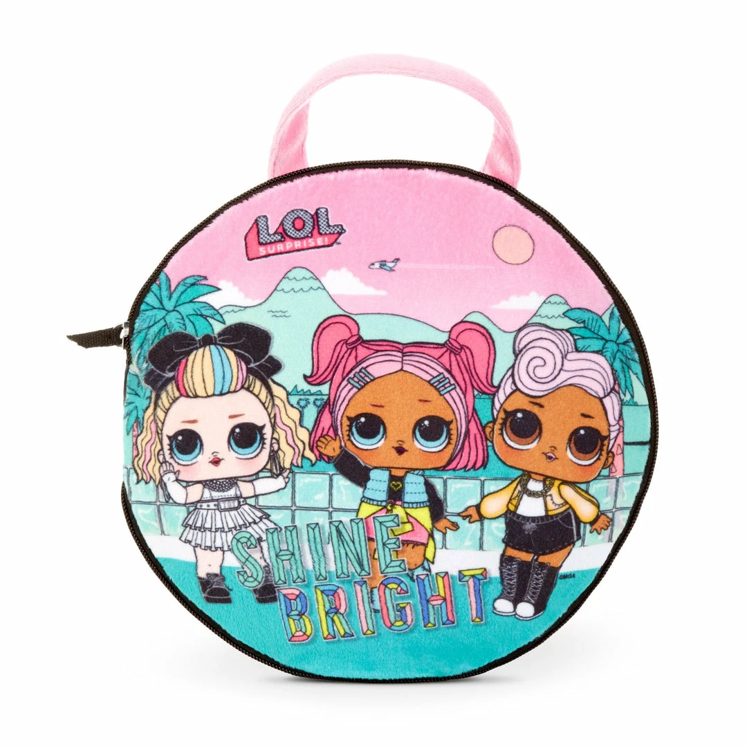 LOL Surprise 2-in-1 Round Storage Pillow The World Of LOL Surprise 2 LOL Surprise 2-in-1 Round Storage Pillow The World Of LOL Surprise