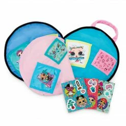 LOL Surprise 2-in-1 Round Storage Pillow The World Of LOL Surprise 8 LOL Surprise 2-in-1 Round Storage Pillow The World Of LOL Surprise
