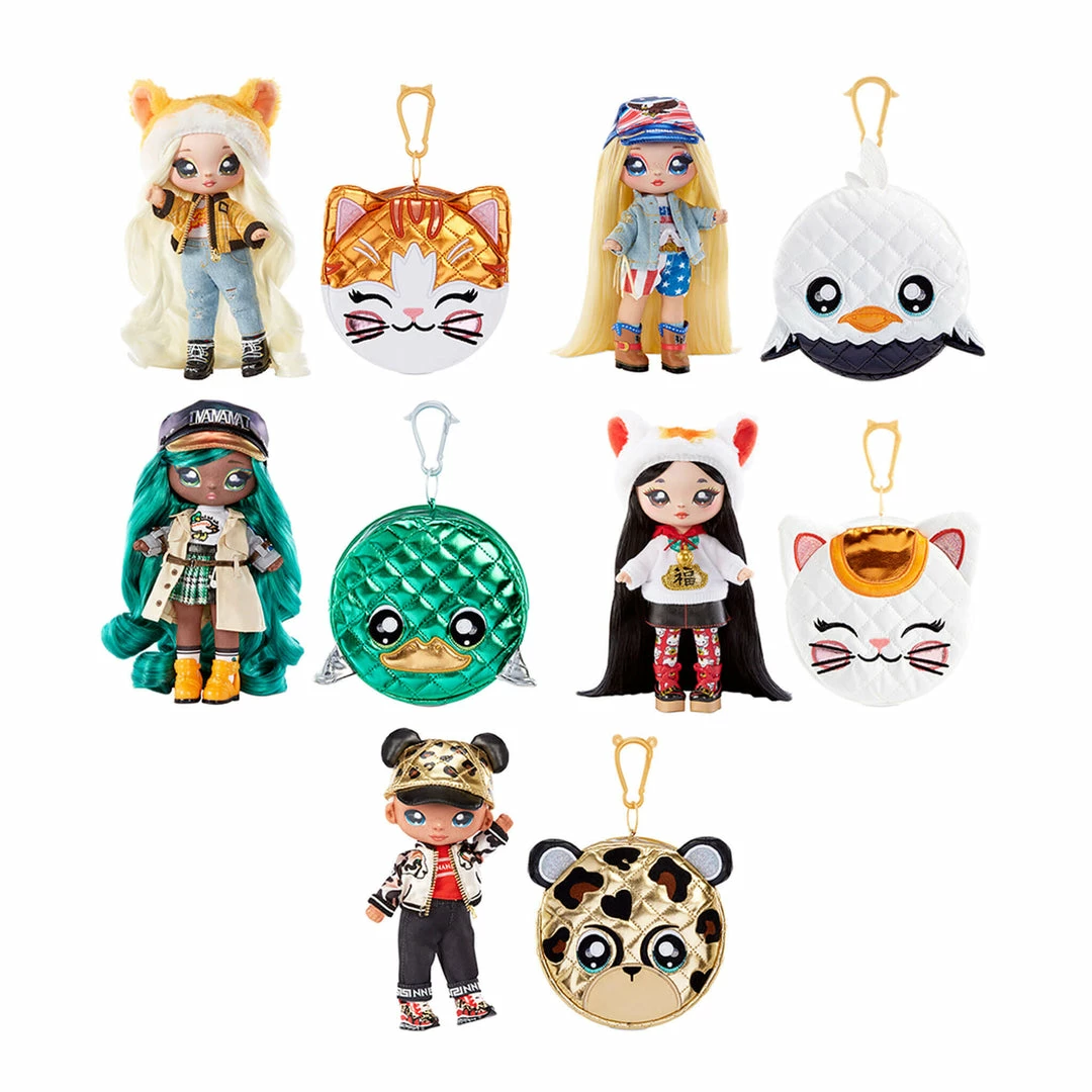 Na Na Na Surprise Glam Series 2 Liling Luck - Lucky Cat-Inspired 7.5" Fashion Doll 9 Na Na Na Surprise Glam Series 2 Liling Luck - Lucky Cat-Inspired 7.5" Fashion Doll
