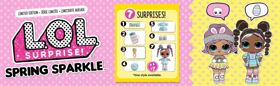 L.O.L. Surprise! Official Store Collectible Dolls LOL Surprise Spring Sparkle-Chick-a-Dee With 7 Surprises 9 L.O.L. Surprise! Official Store Collectible Dolls LOL Surprise Spring Sparkle-Chick-a-Dee With 7 Surprises