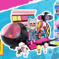 LOL Surprise OMG Remix 4-in-1 Plane Playset Transforms - 50 Surprises Doll Accessories 18 LOL Surprise OMG Remix 4-in-1 Plane Playset Transforms - 50 Surprises Doll Accessories