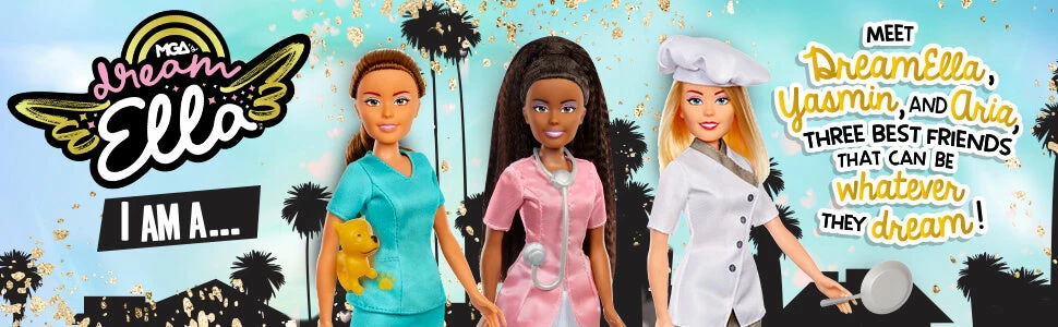 MGA’s Dream Ella I AM A Baker Fashion Doll - Aria 11.5" Fashion Doll 9 MGA’s Dream Ella I AM A Baker Fashion Doll - Aria 11.5" Fashion Doll