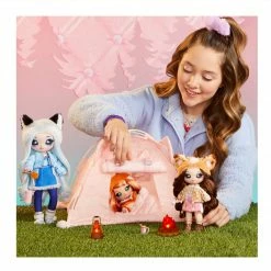 Na Na Na Surprise Camping Doll Myra Woods - Deer-Inspired 7.5" Fashion Doll