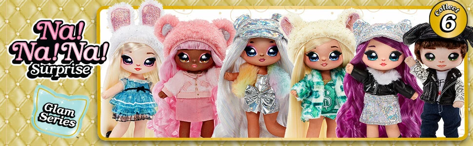 Na Na Na Surprise 2-in-1 Soft Fashion Doll Glam Series - Alice Hops 9 Na Na Na Surprise 2-in-1 Soft Fashion Doll Glam Series - Alice Hops