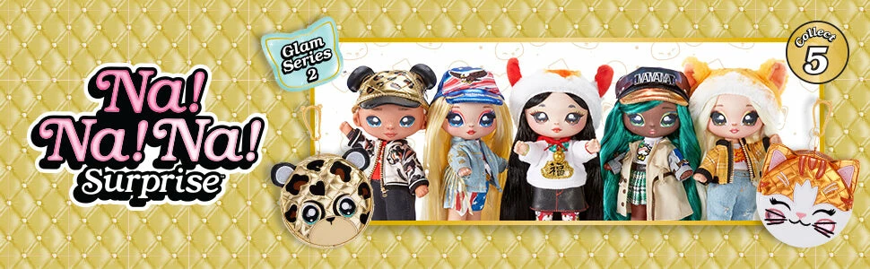 Na Na Na Surprise Glam Series 2 Gianni Wilde - Cheetah-Inspired 7.5" Fashion Doll 10 Na Na Na Surprise Glam Series 2 Gianni Wilde - Cheetah-Inspired 7.5" Fashion Doll