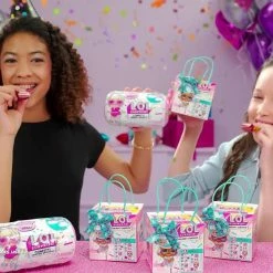 Collectible Dolls LOL Surprise Deluxe Present Surprise Series 2 Slumber Party Theme With Exclusive Doll & Lil Sister
