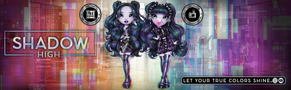 Rainbow High Shadow High Special Edition Twins- 2-Pack Fashion Dolls 8 Rainbow High Shadow High Special Edition Twins- 2-Pack Fashion Dolls