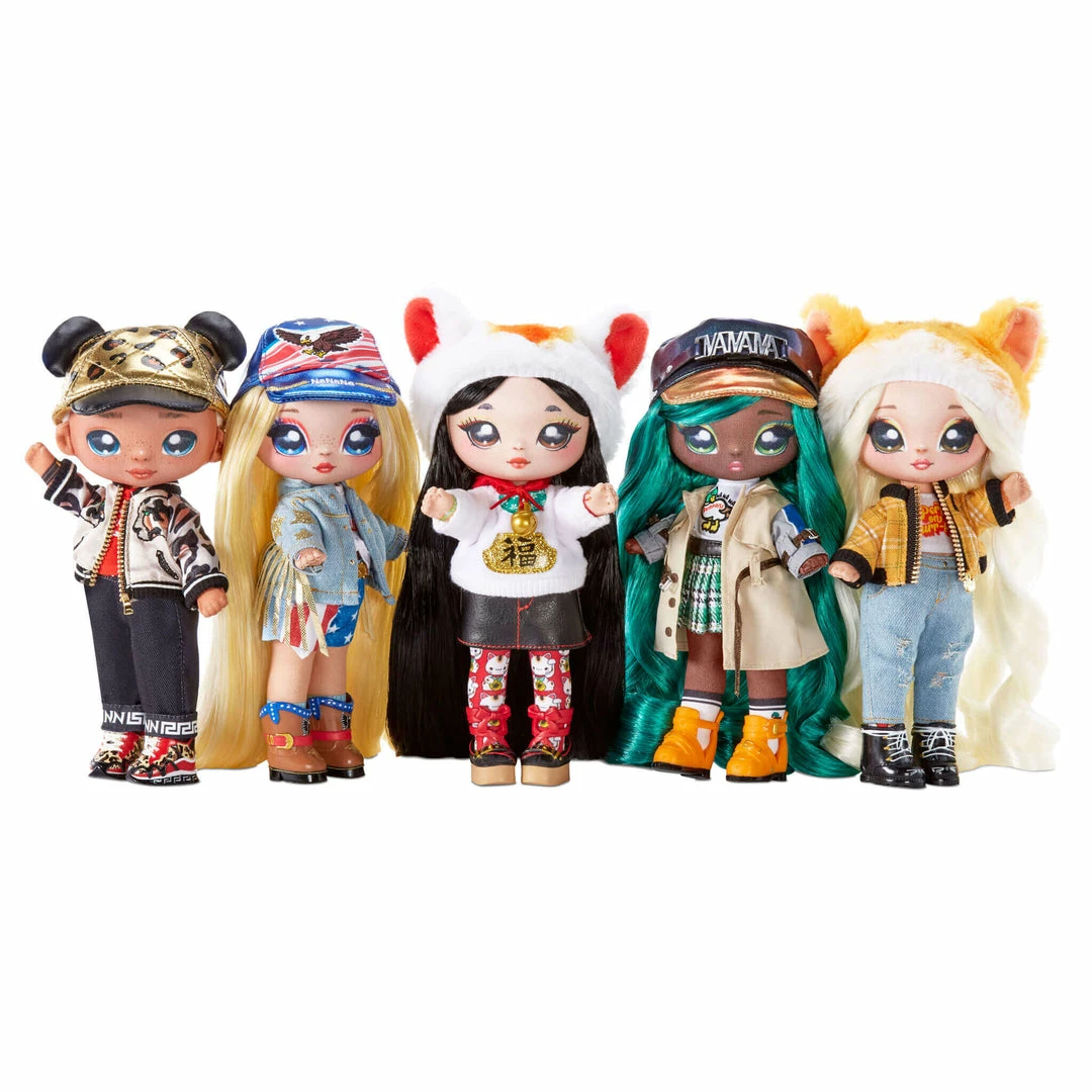 Na Na Na Surprise Glam Series 2 Tabitha Nekota - Tabby Cat-Inspired 7.5" Fashion Doll 8 Na Na Na Surprise Glam Series 2 Tabitha Nekota - Tabby Cat-Inspired 7.5" Fashion Doll