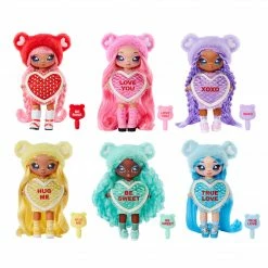 Na Na Na Surprise Lily Sarang - Blue Teddy Bear-Inspired 7.5