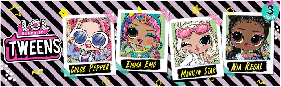 L.O.L. Surprise! Official Store New Releases LOL Surprise Tween Series 3 Fashion Doll Marilyn Star With 15 Surprises 9 L.O.L. Surprise! Official Store New Releases LOL Surprise Tween Series 3 Fashion Doll Marilyn Star With 15 Surprises