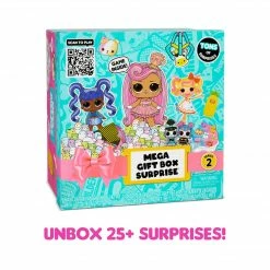 L.O.L. Surprise! Official Store Mega Gift Box Surprise Series 2 – Mystery Gift Box With 25+ Surprises And Over $40 Value Collectible Dolls